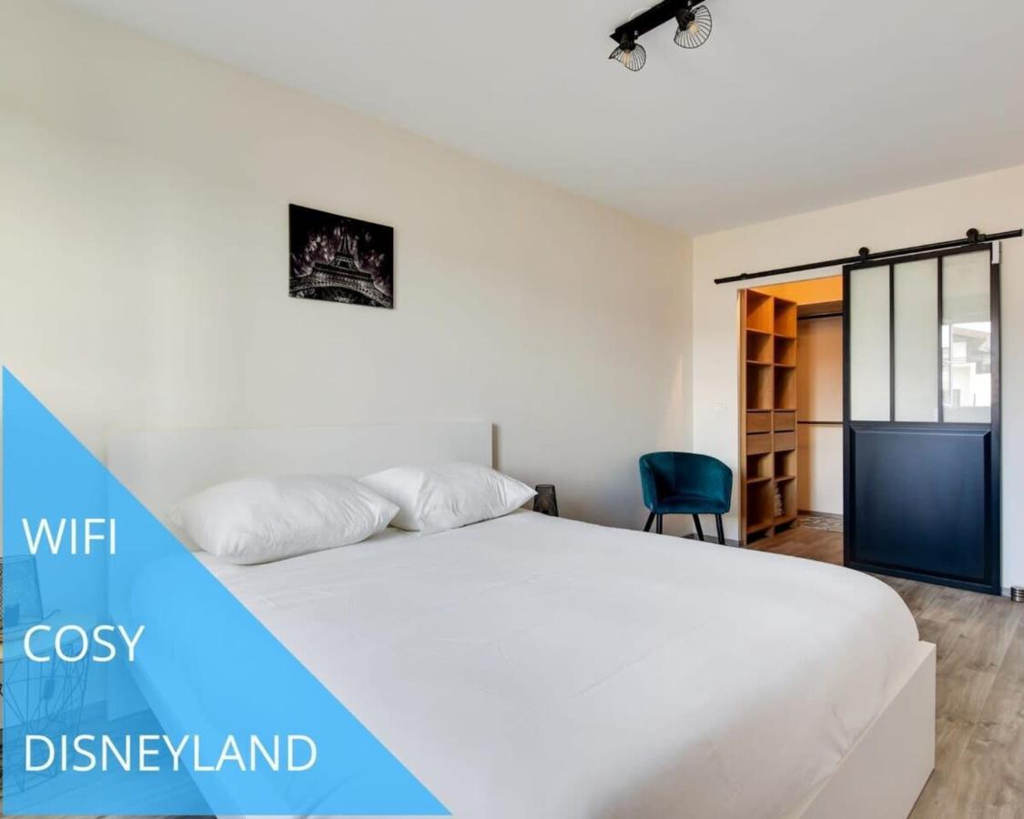 Appart Cosy Quartier Calme Hyper Centre Parking Apartment Magny-le-Hongre Bagian luar foto